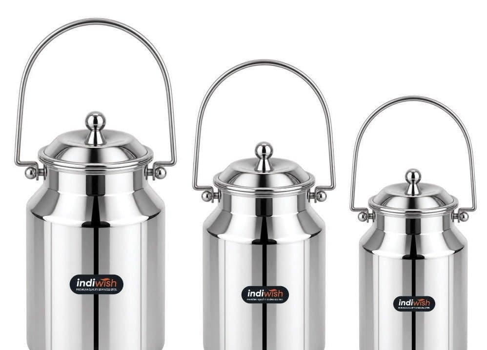 Indiwish Milk Can stainless steel milk cans