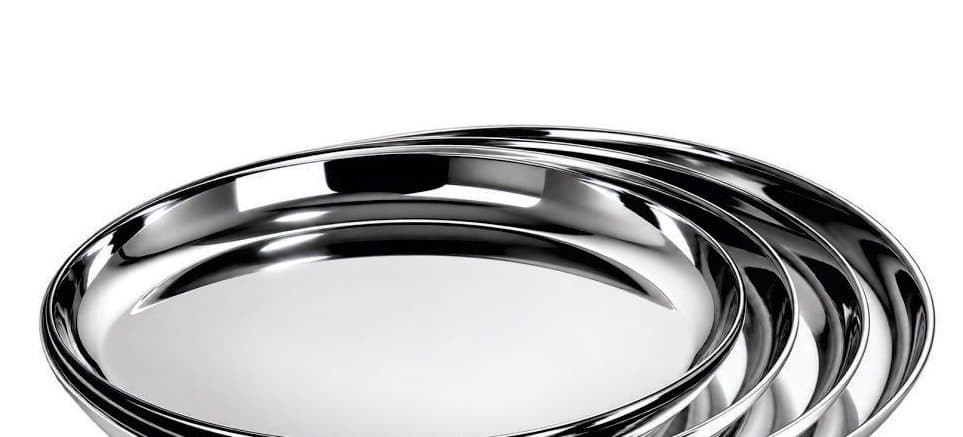 Indiwish Rajwadi Khumcha stainless steel plates