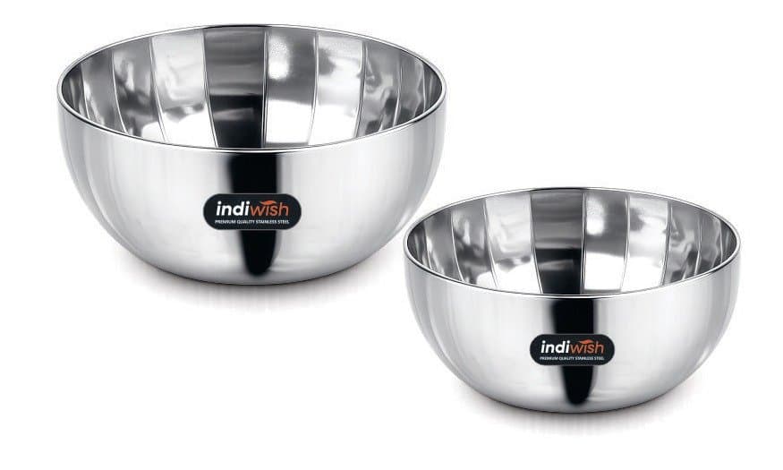 Indiwish Prism Craft Vati stainless steel vati & bowls