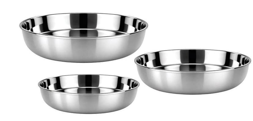 Indiwish Halwa Plate stainless steel halwa plates