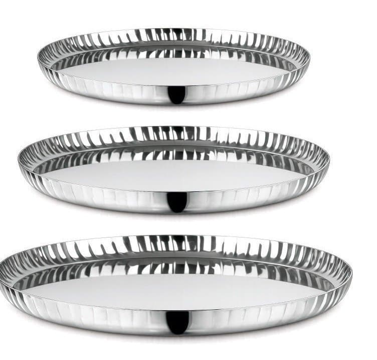 Indiwish Prism Rajwadi Khumcha stainless steel plates