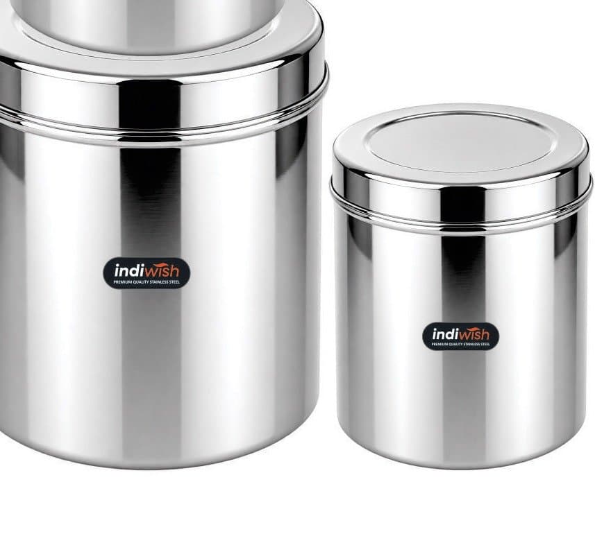Indiwish Betha Combo Dabba stainless steel storage containers