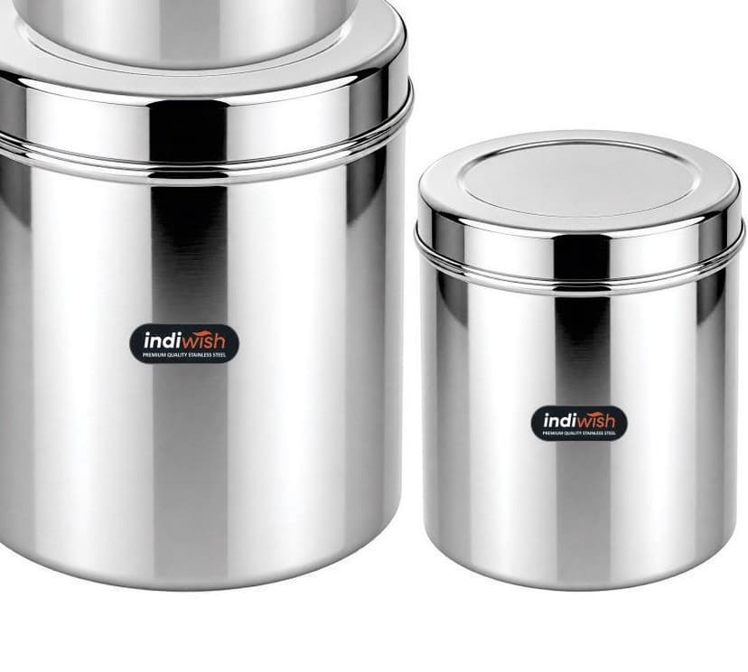 Indiwish Betha Combo Dabba stainless steel storage containers
