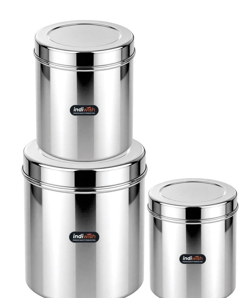 Indiwish Special Ubha Dabba stainless steel storage containers