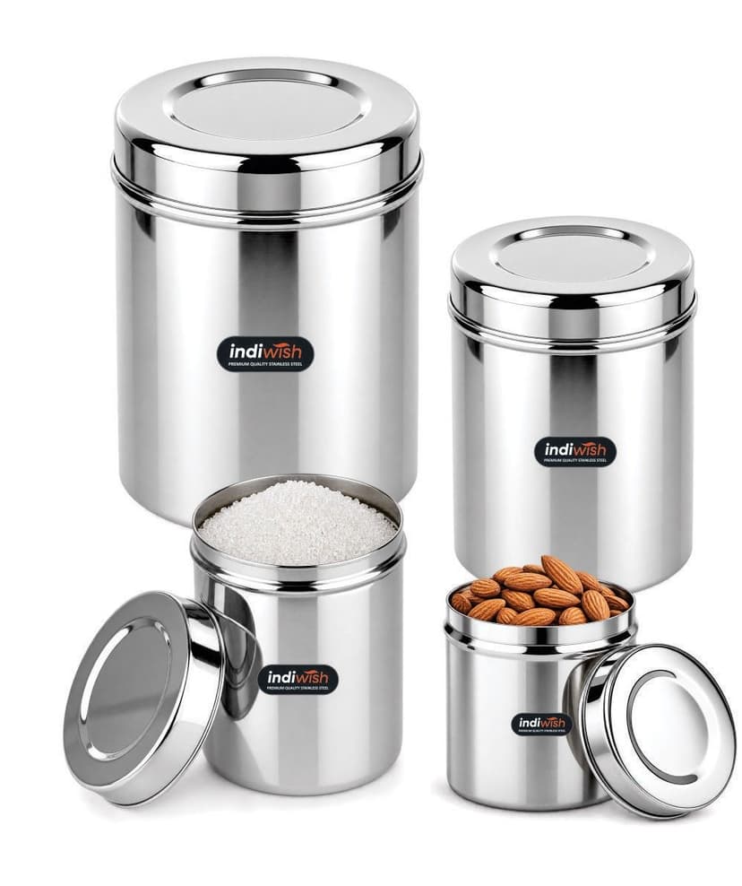 Indiwish Ubha Dabba stainless steel storage containers