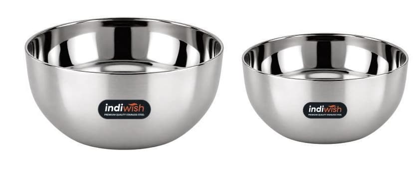 Indiwish Craft Vati stainless steel vati & bowls