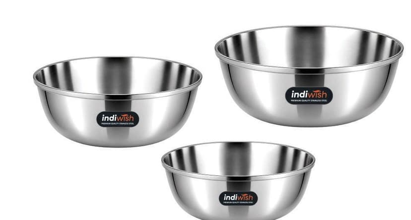 Indiwish Mukta Vati stainless steel vati & bowls