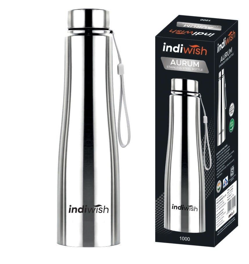 Indiwish Aurum stainless steel bottles
