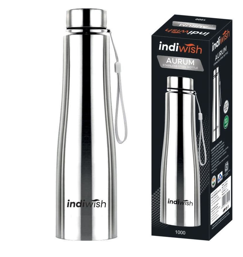 Indiwish Aurum stainless steel bottles